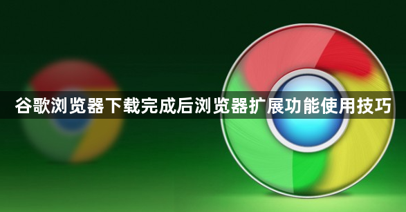 谷歌浏览器下载完成后浏览器扩展功能使用技巧1