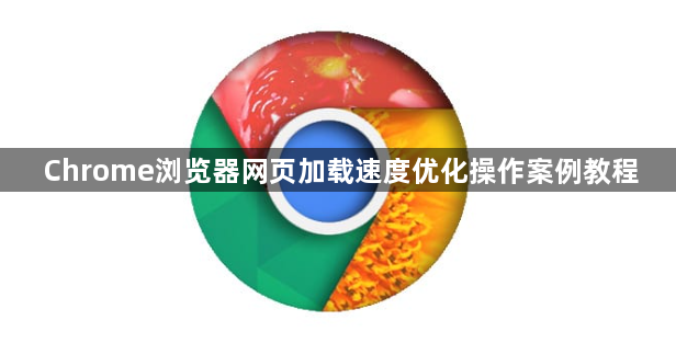 Chrome浏览器网页加载速度优化操作案例教程1