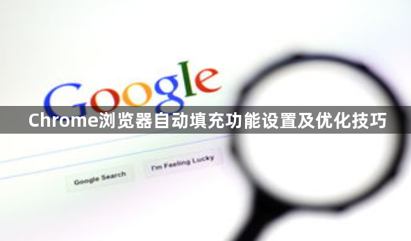 Chrome浏览器自动填充功能设置及优化技巧1