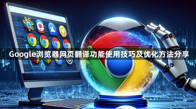 Google浏览器网页翻译功能使用技巧及优化方法分享1