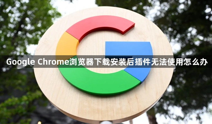 Google Chrome浏览器下载安装后插件无法使用怎么办1