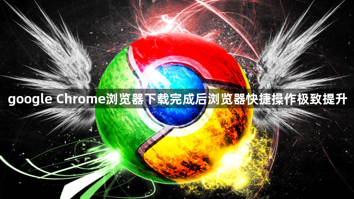 google Chrome浏览器下载完成后浏览器快捷操作极致提升1
