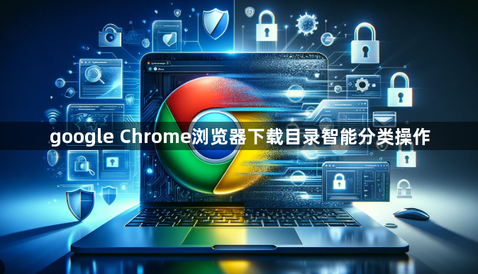 google Chrome浏览器下载目录智能分类操作1