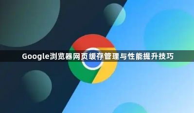 Google浏览器网页缓存管理与性能提升技巧1