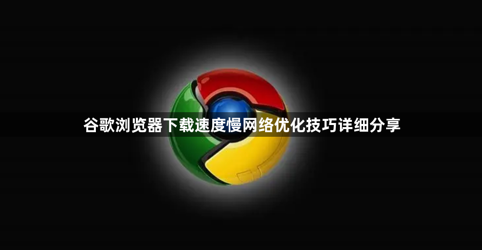 谷歌浏览器下载速度慢网络优化技巧详细分享1