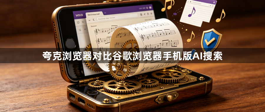 夸克浏览器对比谷歌浏览器手机版AI搜索1