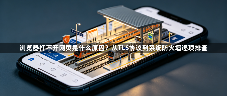 浏览器打不开网页是什么原因？从TLS协议到系统防火墙逐项排查1