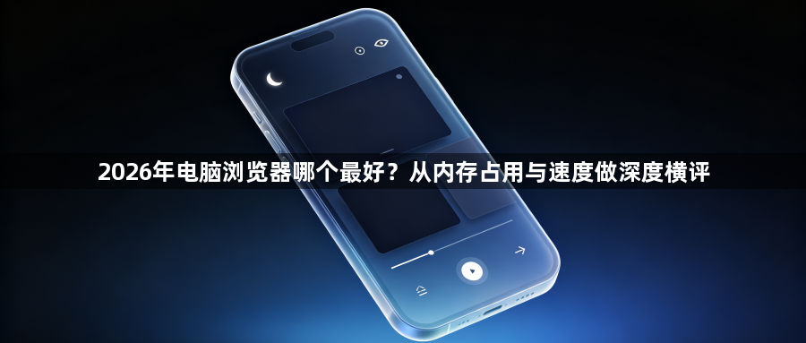 2026年电脑浏览器哪个最好？从内存占用与速度做深度横评1