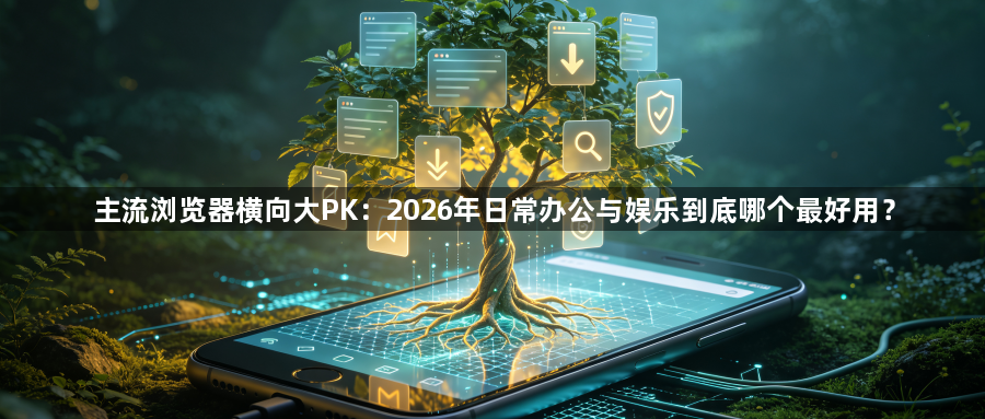 主流浏览器横向大PK:2026年日常办公与娱乐到底哪个最好用?1