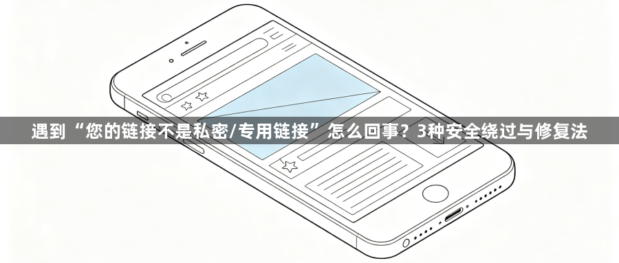 遇到“您的链接不是私密/专用链接”怎么回事?3种安全绕过与修复法1