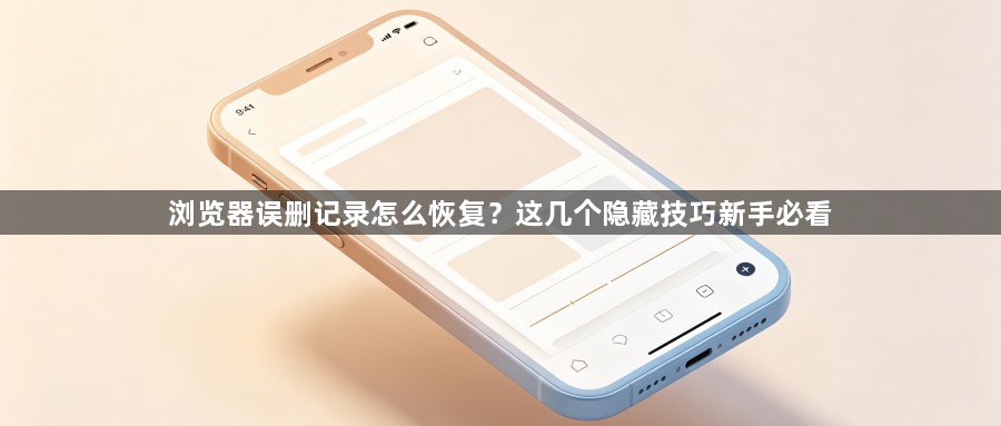 浏览器误删记录怎么恢复?这几个隐藏技巧新手必看1