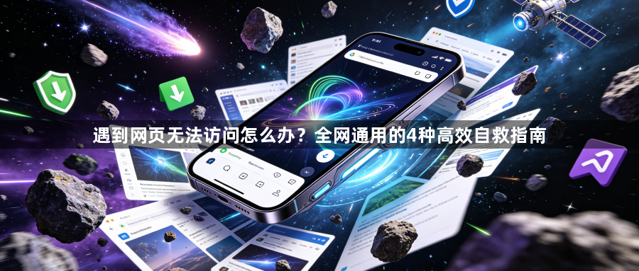 遇到网页无法访问怎么办?全网通用的4种高效自救指南1