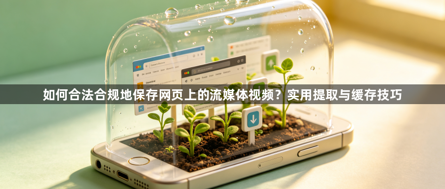 如何合法合规地保存网页上的流媒体视频?实用提取与缓存技巧1