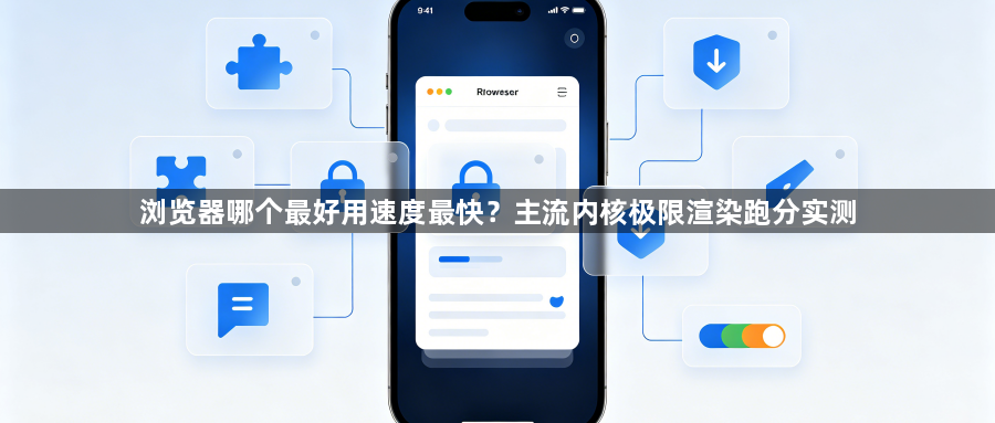 浏览器哪个最好用速度最快?主流内核极限渲染跑分实测1
