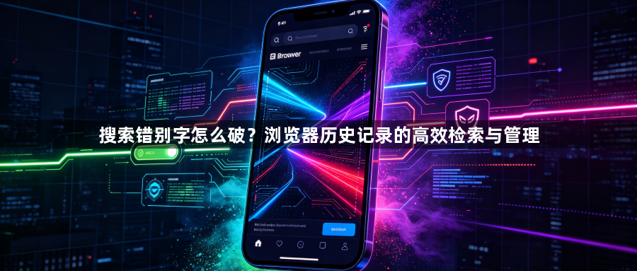 搜索错别字怎么破?浏览器历史记录的高效检索与管理1