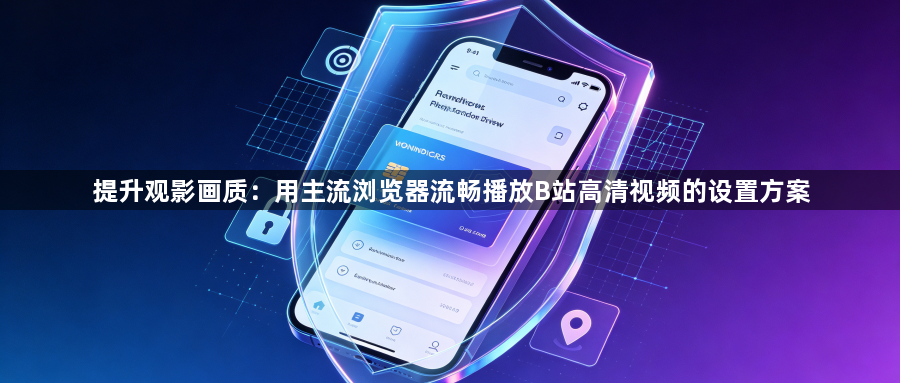 提升观影画质:用主流浏览器流畅播放B站高清视频的设置方案1