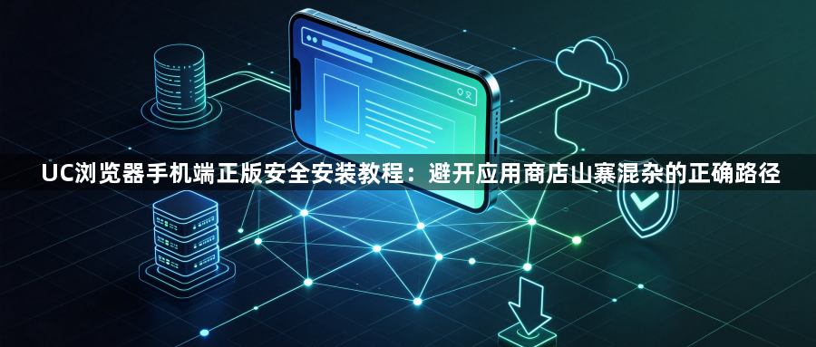 UC浏览器手机端正版安全安装教程:避开应用商店山寨混杂的正确路径1