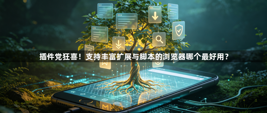 插件党狂喜！支持丰富扩展与脚本的浏览器哪个最好用？1