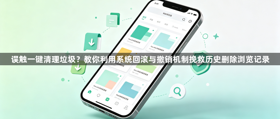 误触一键清理垃圾？教你利用系统回滚与撤销机制挽救历史删除浏览记录1