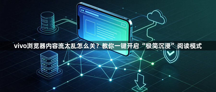 vivo浏览器内容流太乱怎么关？教你一键开启“极简沉浸”阅读模式1