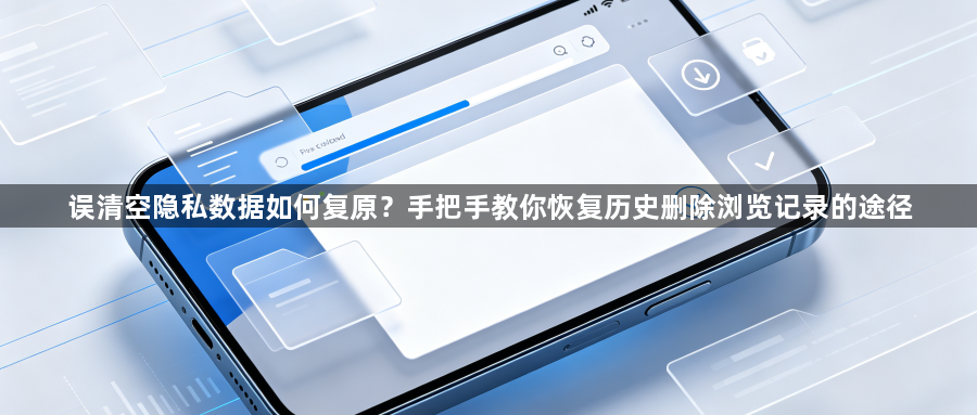 误清空隐私数据如何复原？手把手教你恢复历史删除浏览记录的途径1