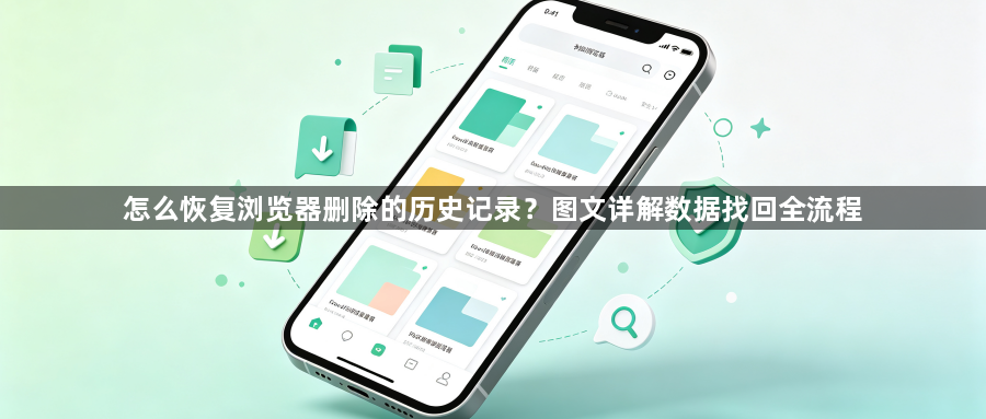 怎么恢复浏览器删除的历史记录?图文详解数据找回全流程1
