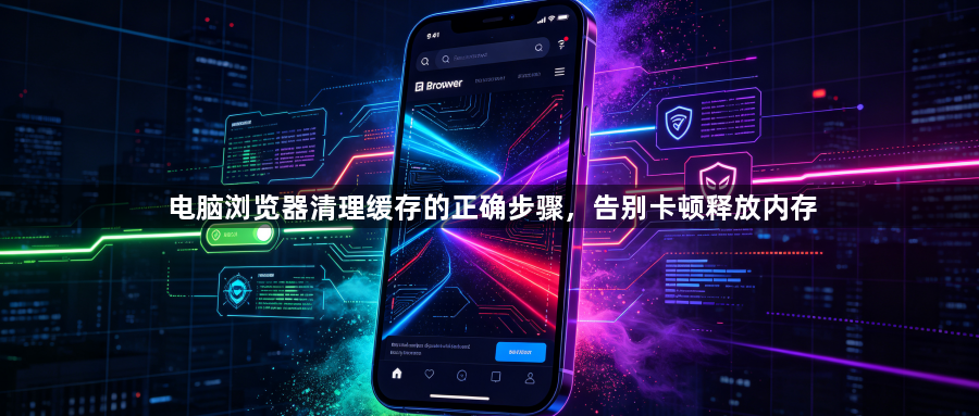 电脑浏览器清理缓存的正确步骤，告别卡顿释放内存1